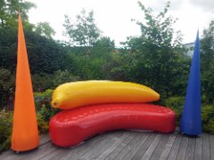 Aufblasbare Dekoration Bühnendeko Veranstaltungsdeko Sofa Spitzkegel Leuchtsäule
