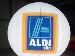 Fesselballon Heliumballon Zeppelin blimp Riesenballon Leuchtballon Aldi
