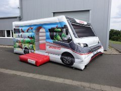 Hüpfburg Sonderform Wohnmobil Dethleffs 2018