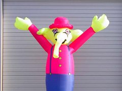 Lufttänzer Airdancer Skydancer Skyguy Flyguy Luftschlauch Airtube Sonderform Elefant