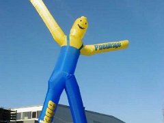Lufttänzer Airdancer Skydancer Skyguy Flyguy Luftschlauch Pneuhage