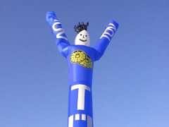 Lufttänzer Airdancer Skydancer Skyguy Flyguy Luftschlauch TÜV