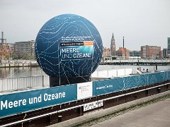 Rundballon Ball XXL Riesenballon Kaltluftballon aufblasbares Werbedisplay Werbeballon Standballon Dachballon Schiff 2
