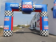 Aufblasbarer Torbogen Zielbogen Startbogen Einlaufbogen Liqui Moly Portugal