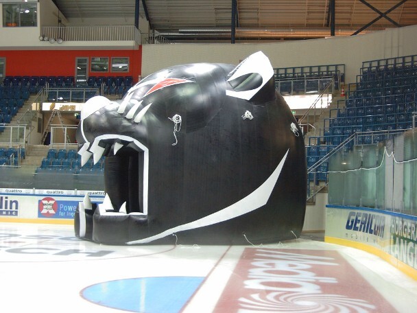 Einlauftunnel Eishockey ERC Ingolstadt